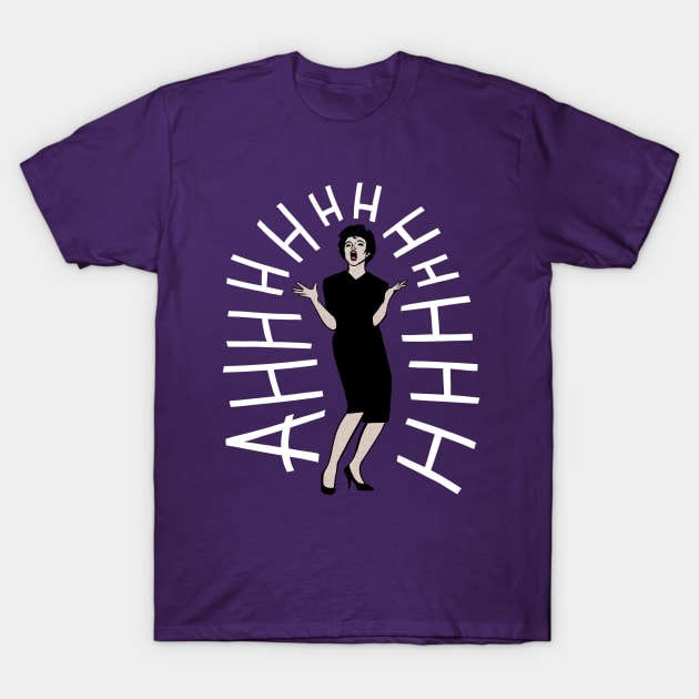 Screaming Judy T-Shirt by Illustrating Diva 